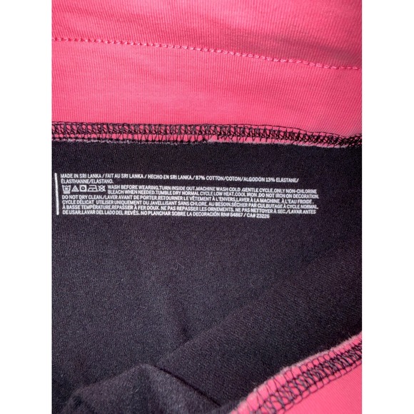 PINK by Victoria's Secret Black Yoga Cropped Leggings Women's Medium - Picture 4 of 4